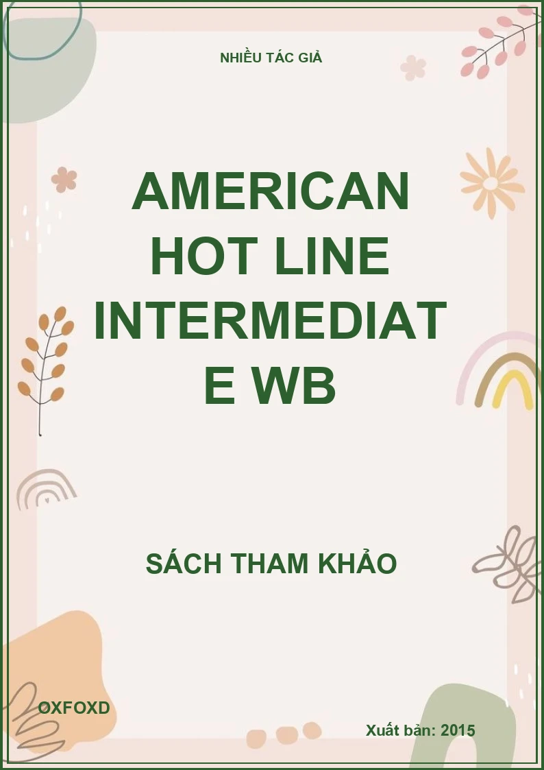 American hot line intermediate wb