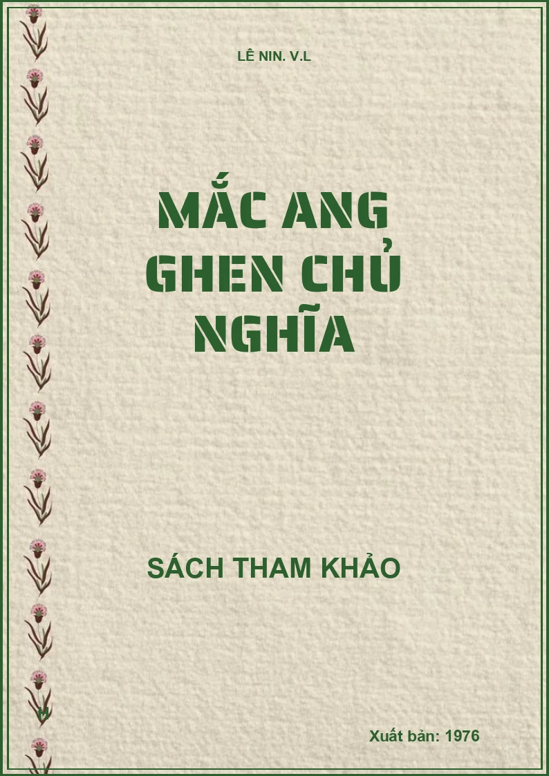 Mắc Ang ghen chủ nghĩa