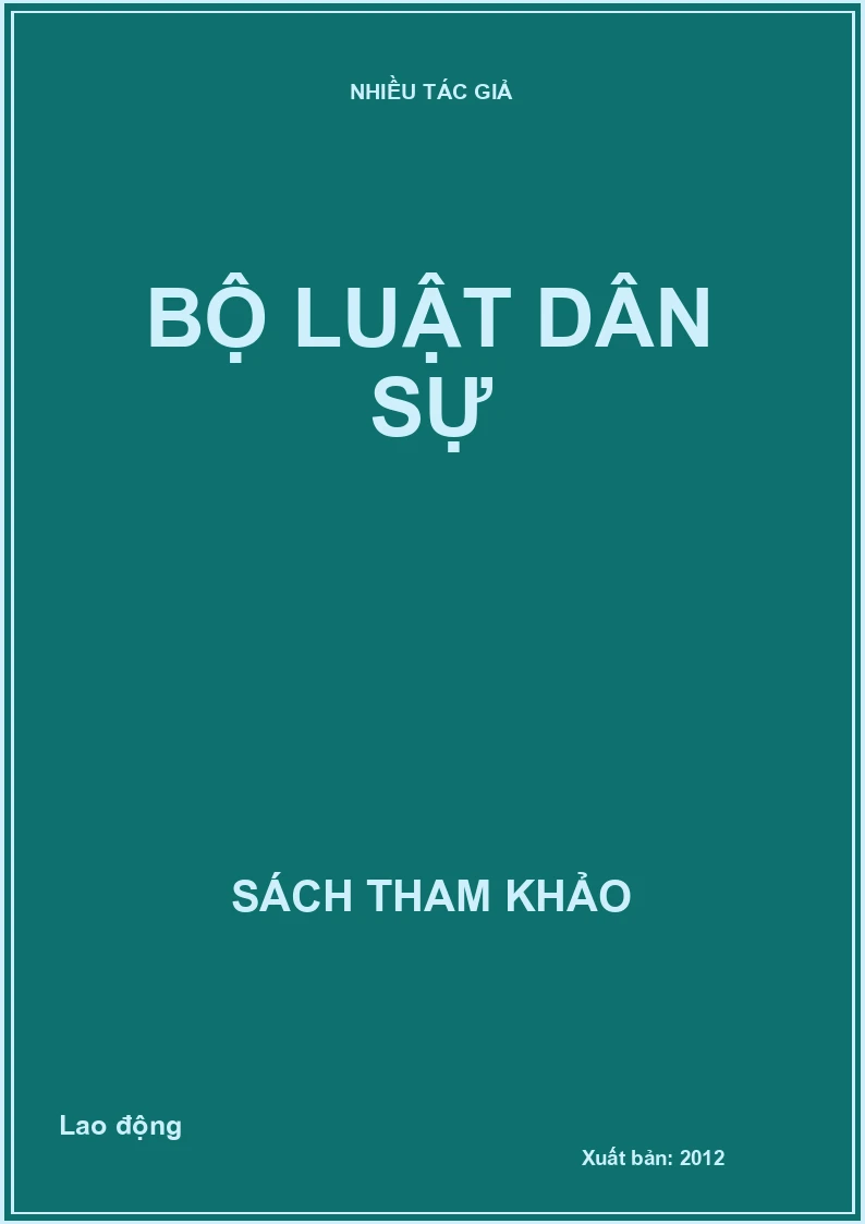 Bộ luật dân sự