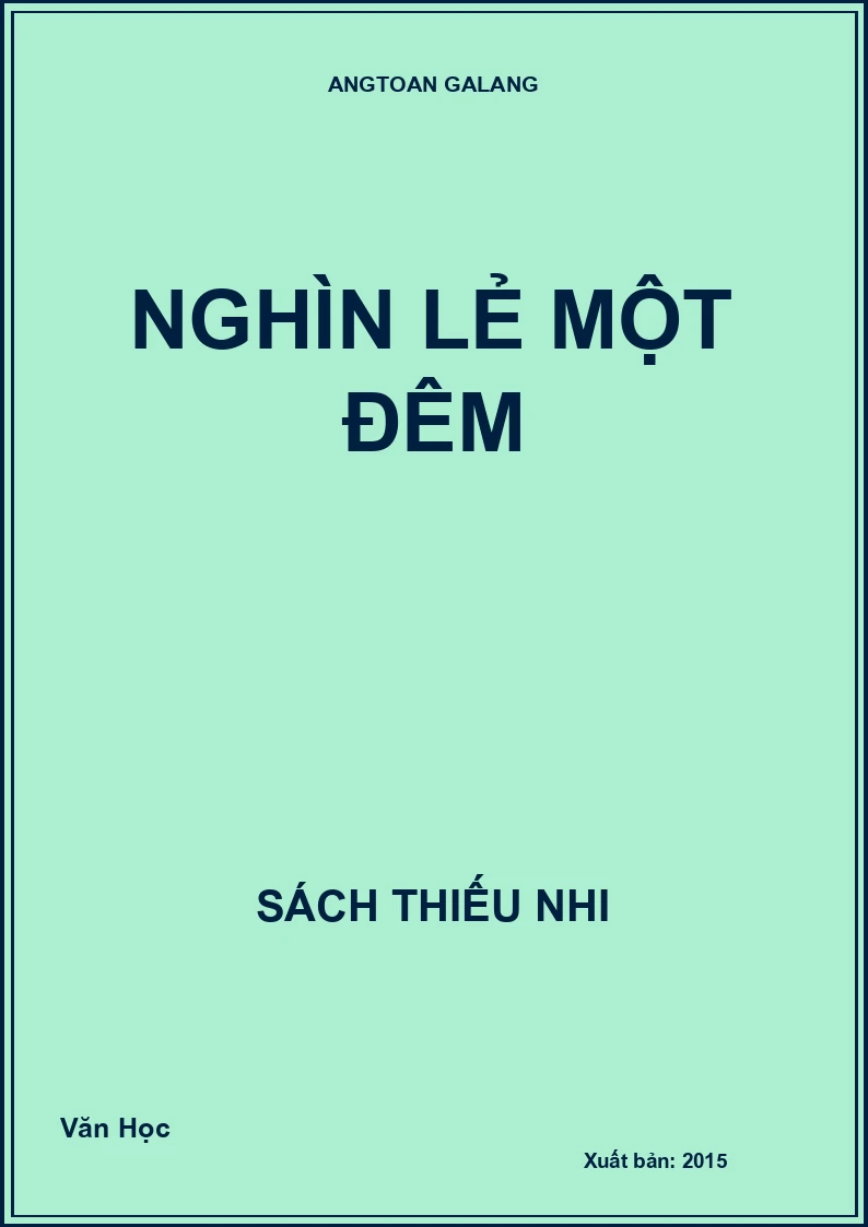 Nghìn lẻ một đêm