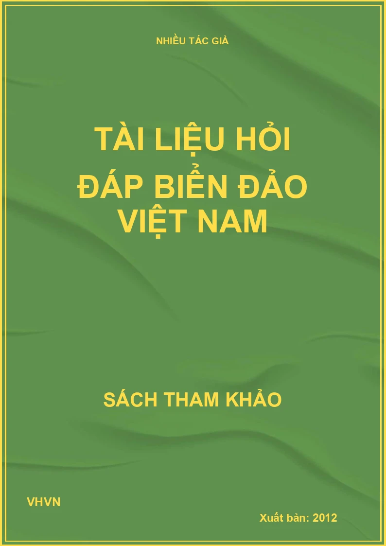 Tài liệu hỏi đáp biển đảo Việt Nam