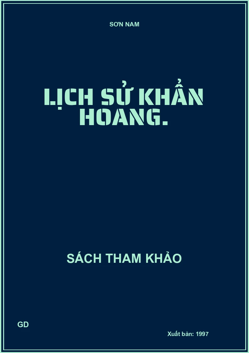 Lịch sử khẩn hoang BS