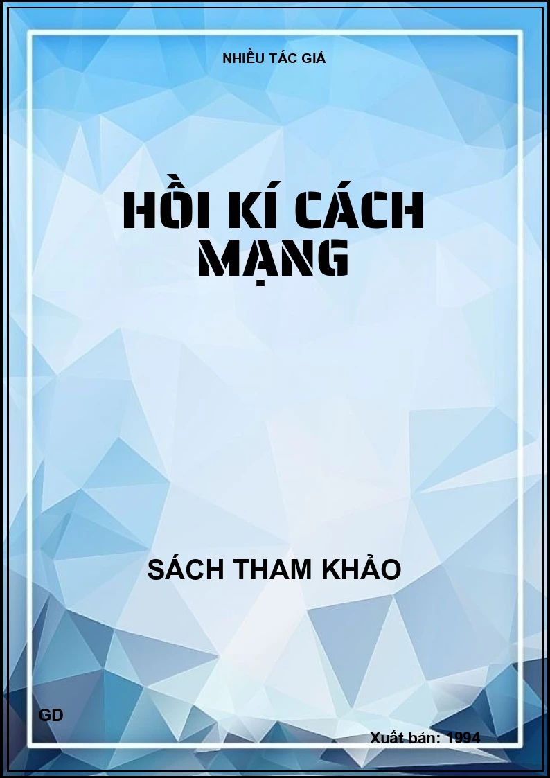 Hồi kí cách mạng