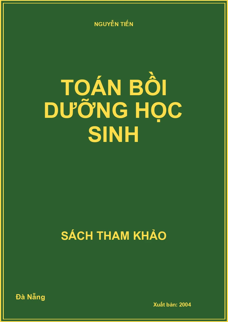 Toán bồi dưỡng học sinh