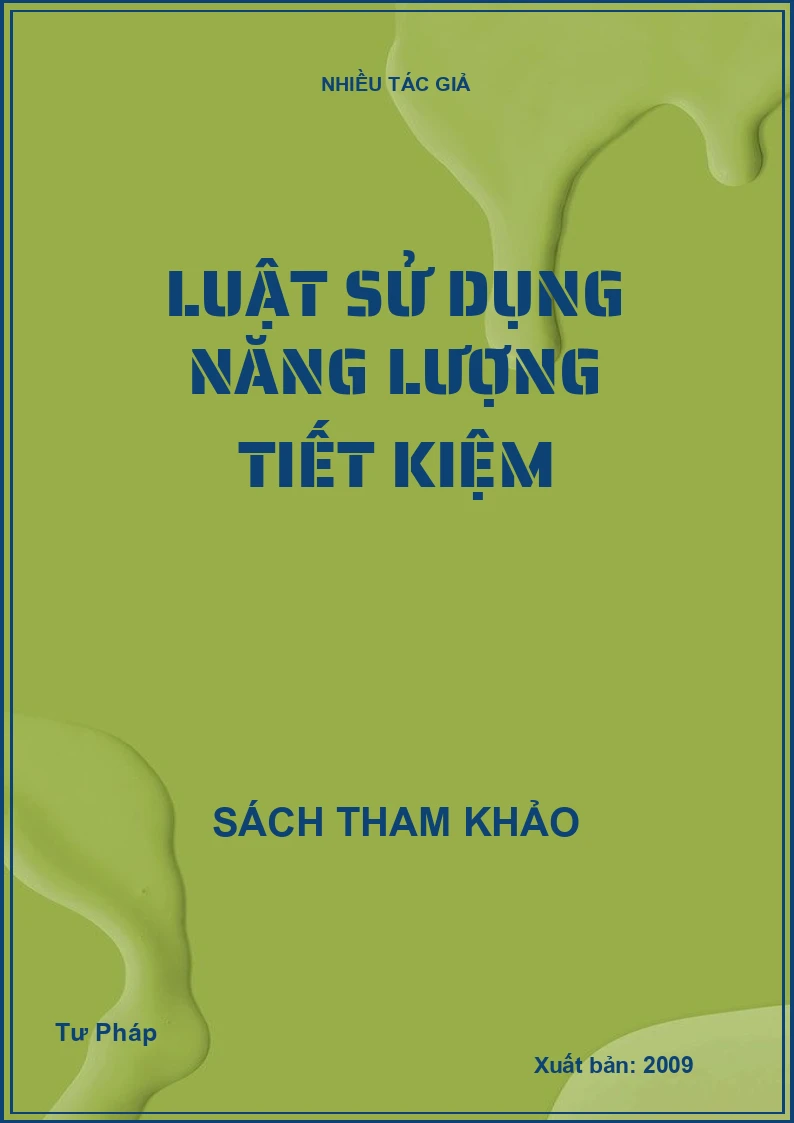 Luật sử dụng năng lượng tiết kiệm
