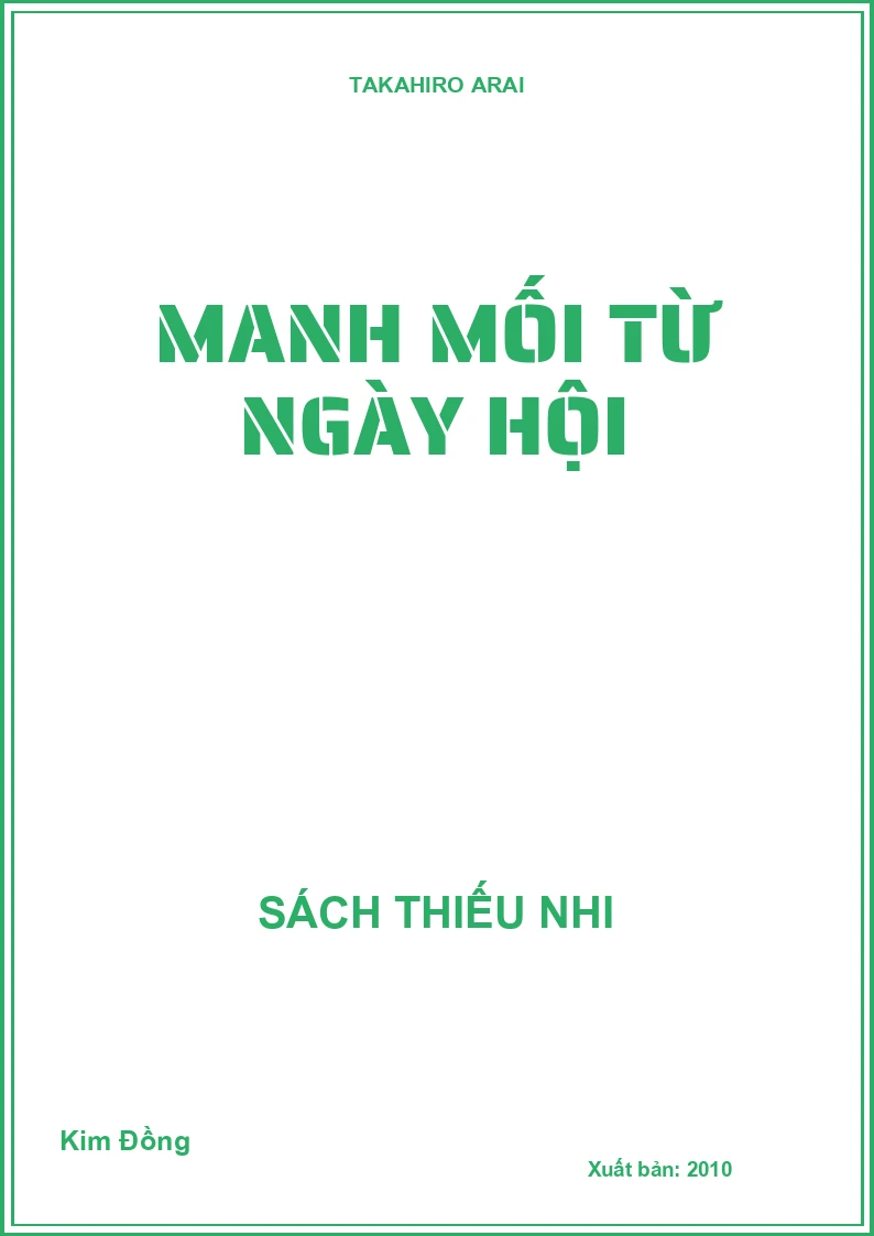 Manh mối từ ngày hội