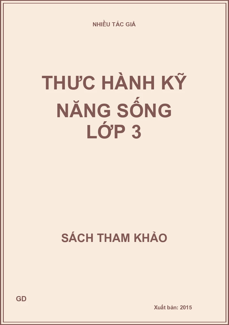 Thưc hành kỹ năng sống lớp 3
