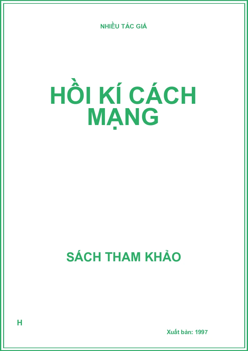 Hồi kí cách mạng