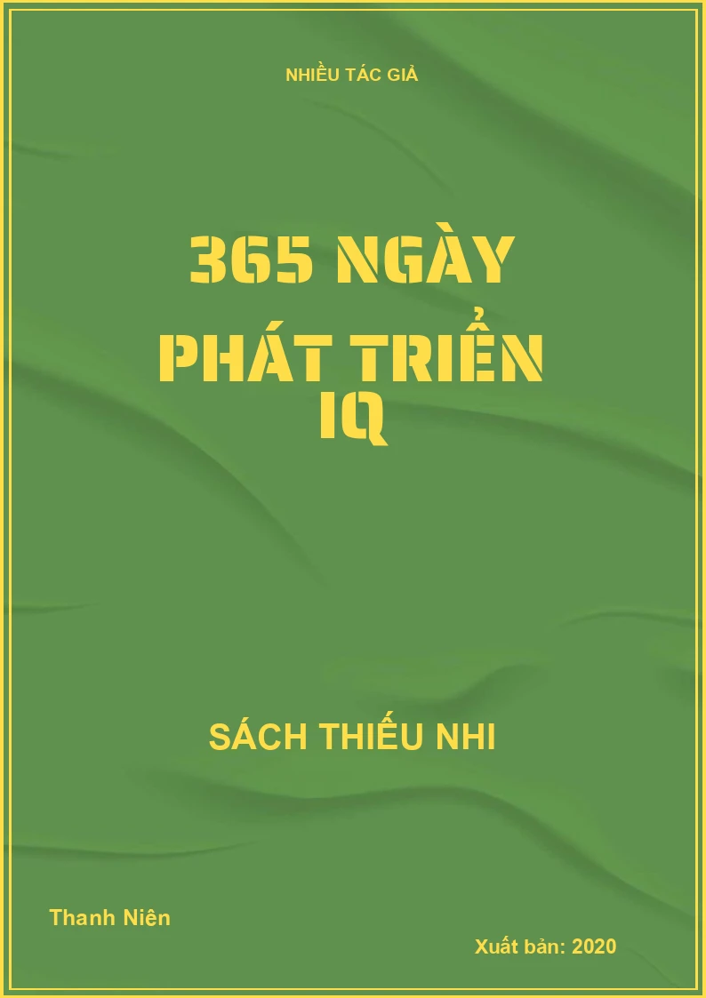 365 ngày phát triển IQ