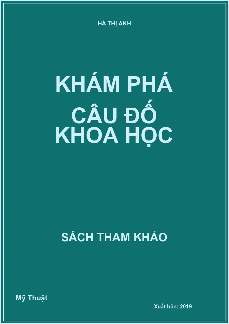 Khám phá câu đố khoa học