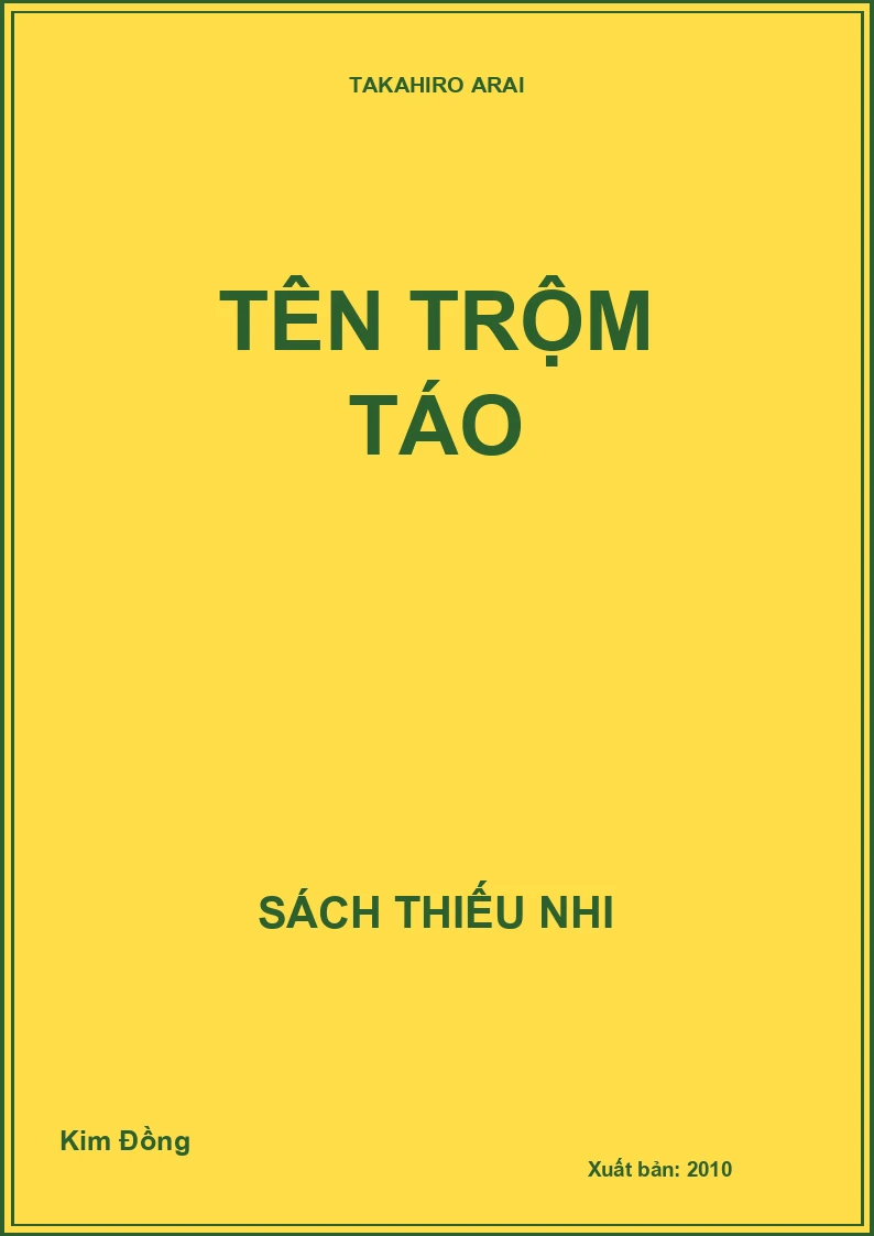 Tên trộm táo