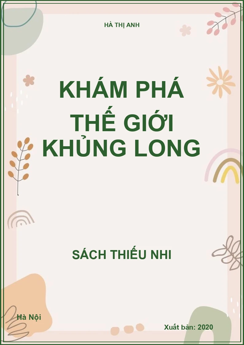 Khám phá thế giới khủng long