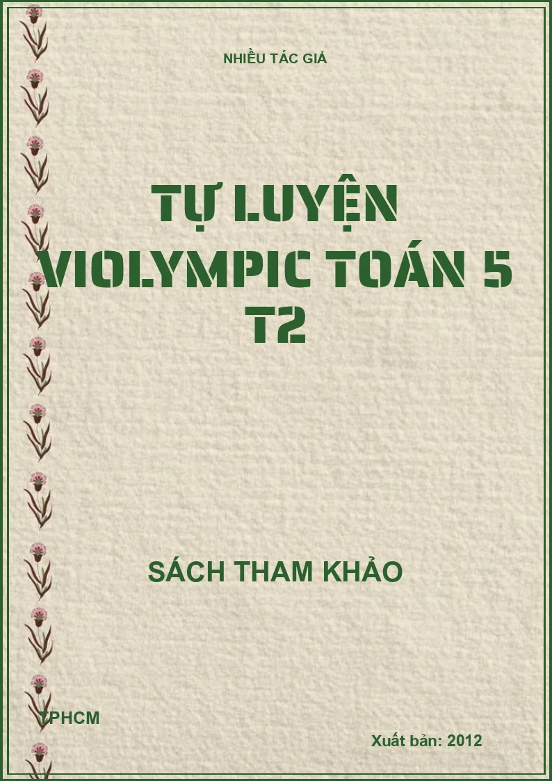 Tự luyện violympic Toán 5 T2