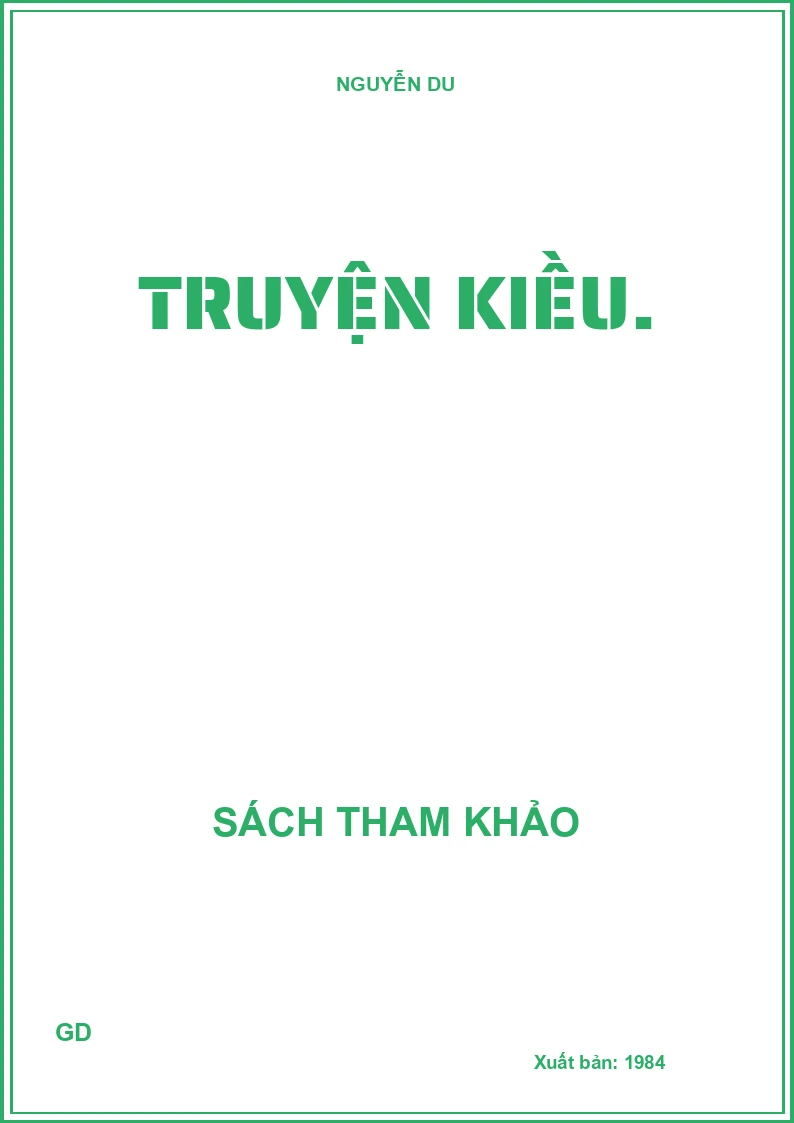 Truyện kiều.