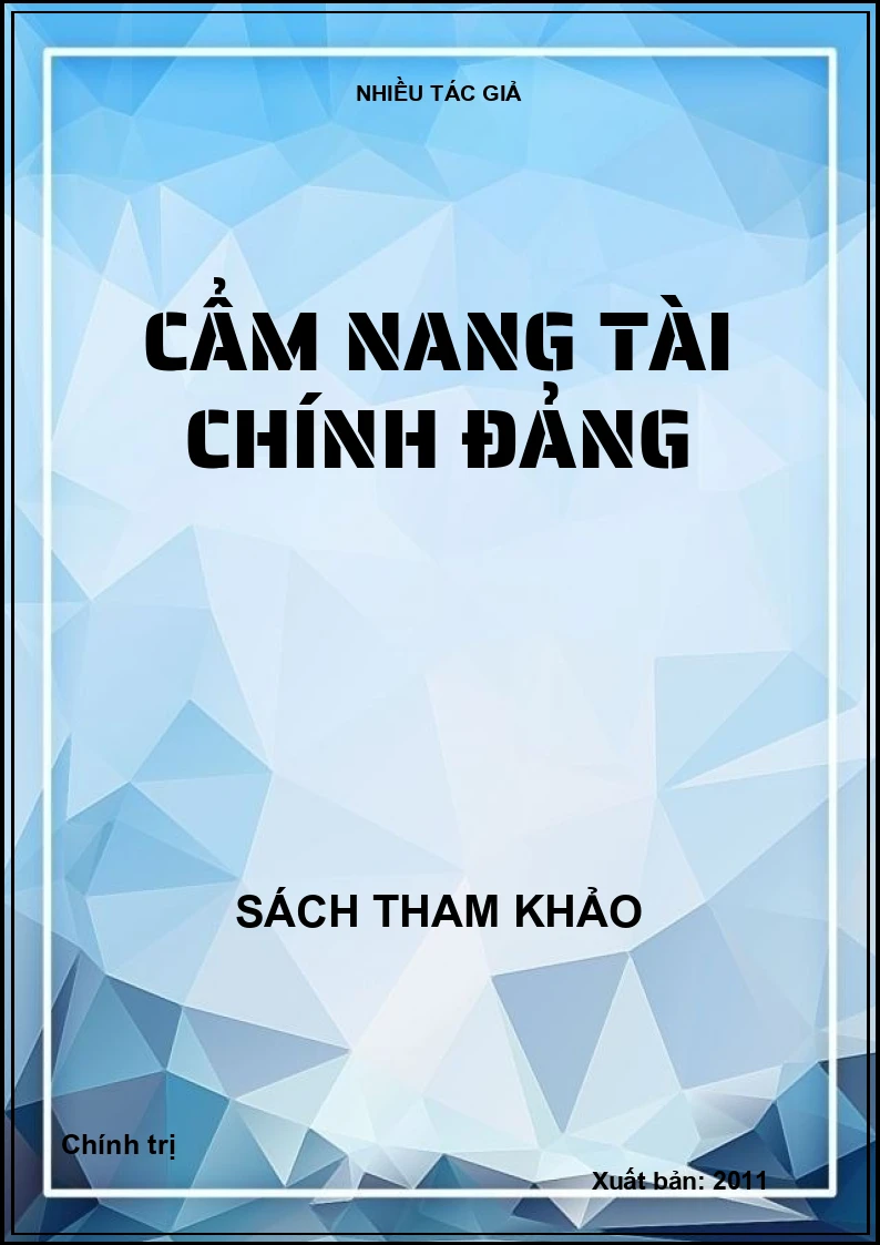 Cẩm nang tài chính Đảng