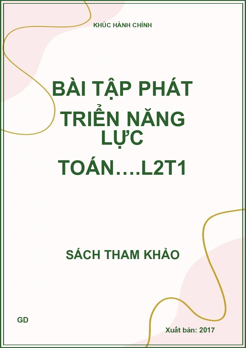 Bài tập phát triển năng lực Toán….L2t1