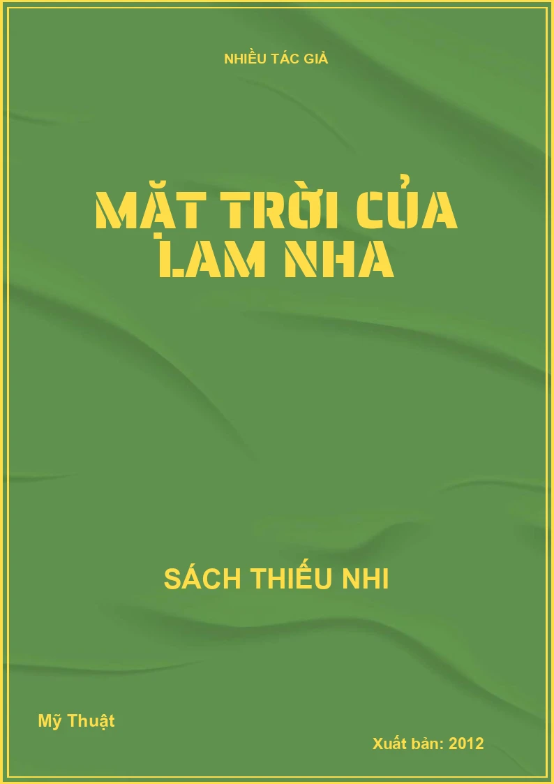 Mặt trời của Lam Nha