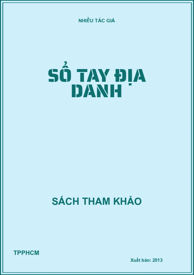 Sổ tay địa danh