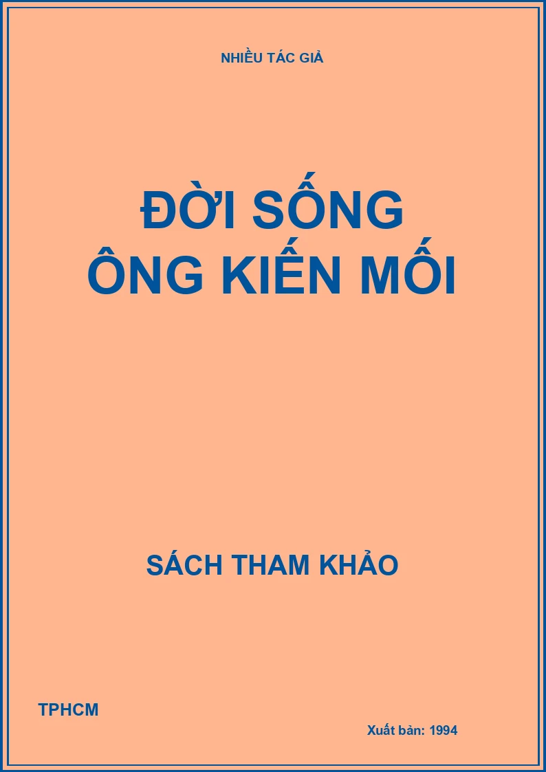 Đời sống ông kiến mối
