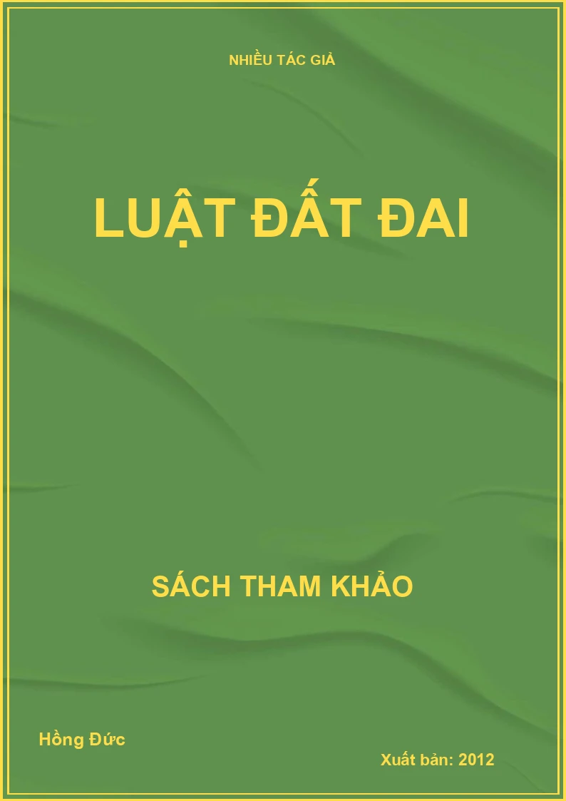Luật đất đai
