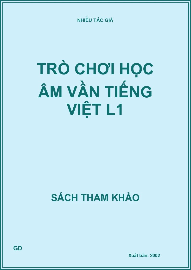 Trò chơi học âm vần Tiếng Việt L1