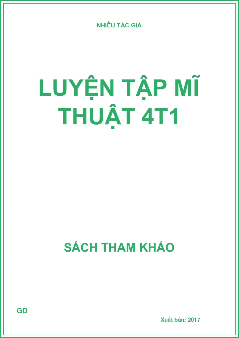 Luyện tập mĩ thuật 4T1