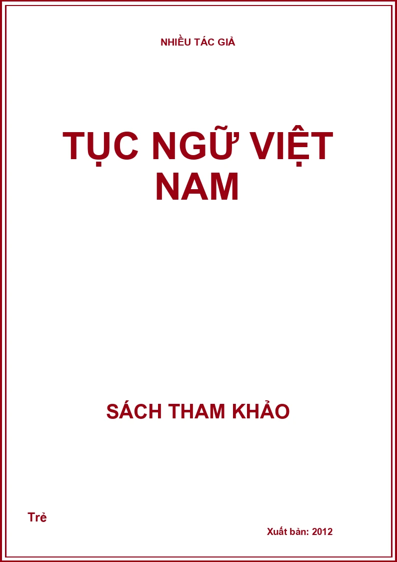 Tục ngữ Việt Nam