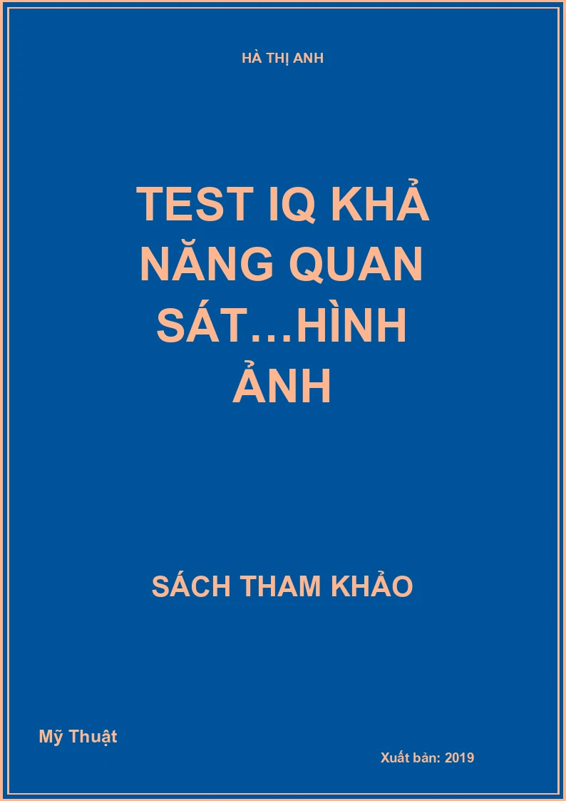 Test IQ khả năng quan sát…hình ảnh