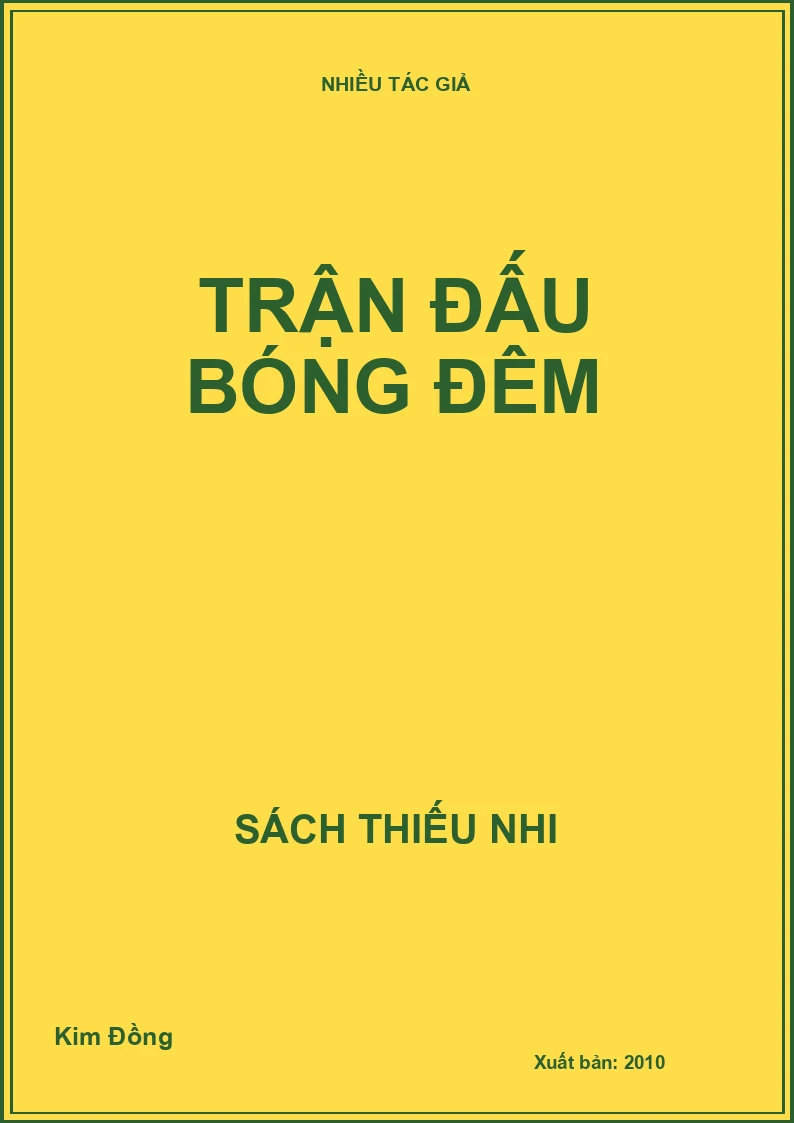 Trận đấu bóng đêm