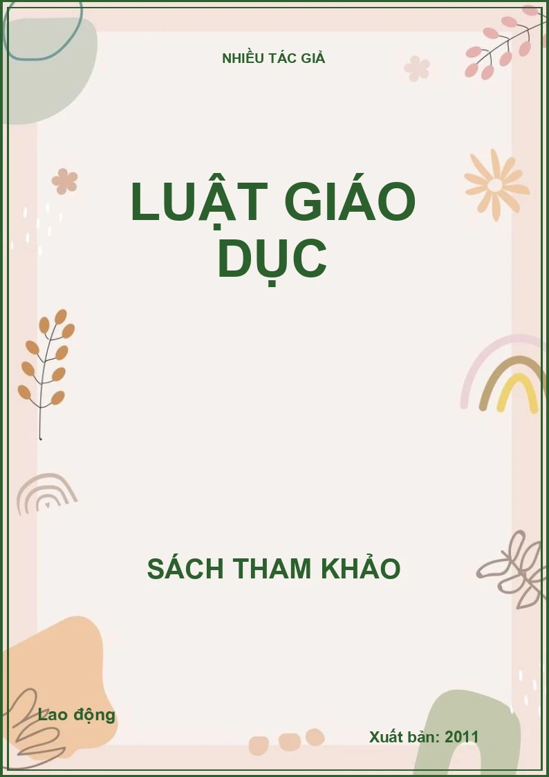 Luật giáo dục