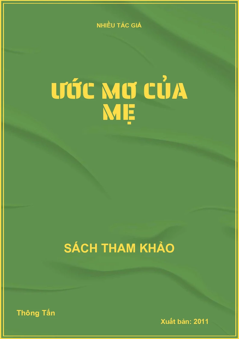 Ước mơ của mẹ