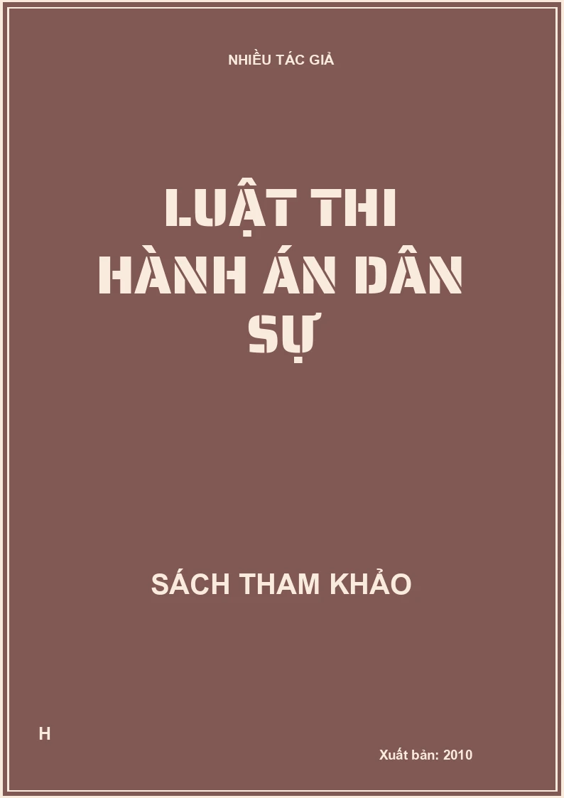 Luật thi hành án dân sự