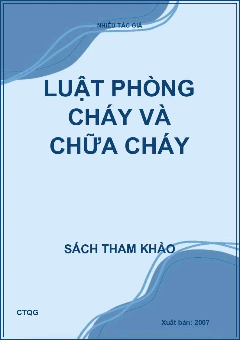 Luật phòng cháy và chữa cháy