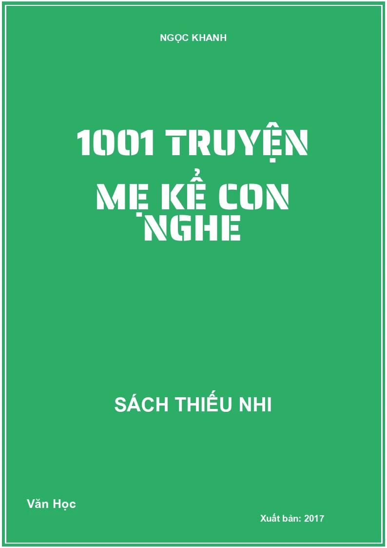 1001 Truyện mẹ kể con nghe