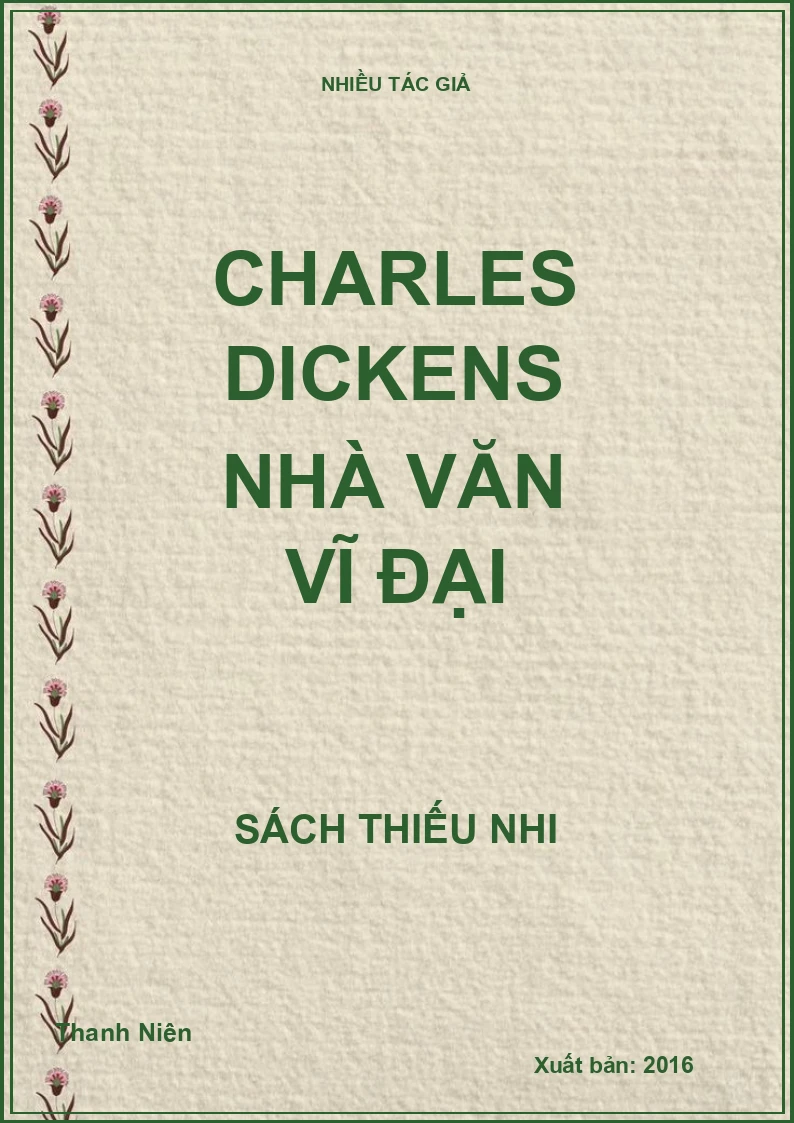 Charles Dickens nhà văn vĩ đại