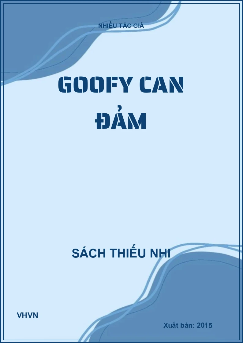 Goofy can đảm