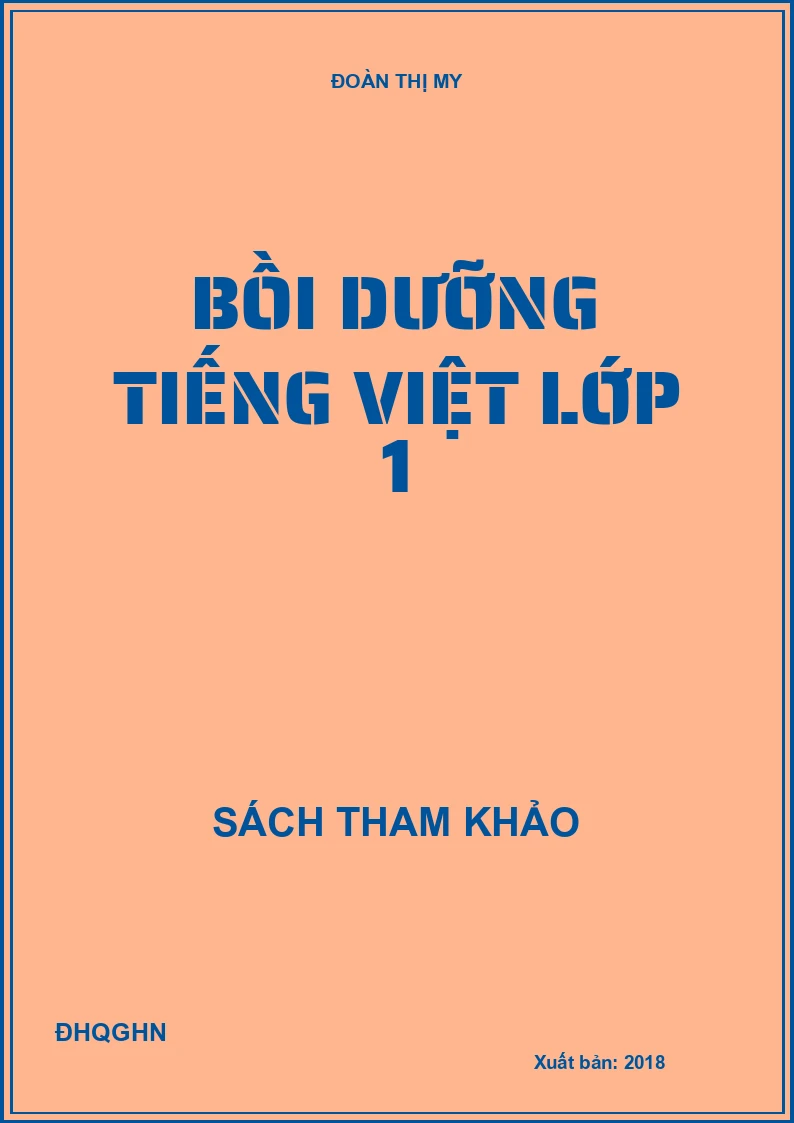 Bồi dưỡng tiếng Việt lớp 1
