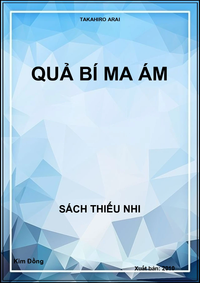 Quả bí ma ám