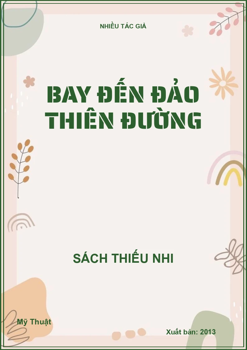Bay đến đảo thiên đường