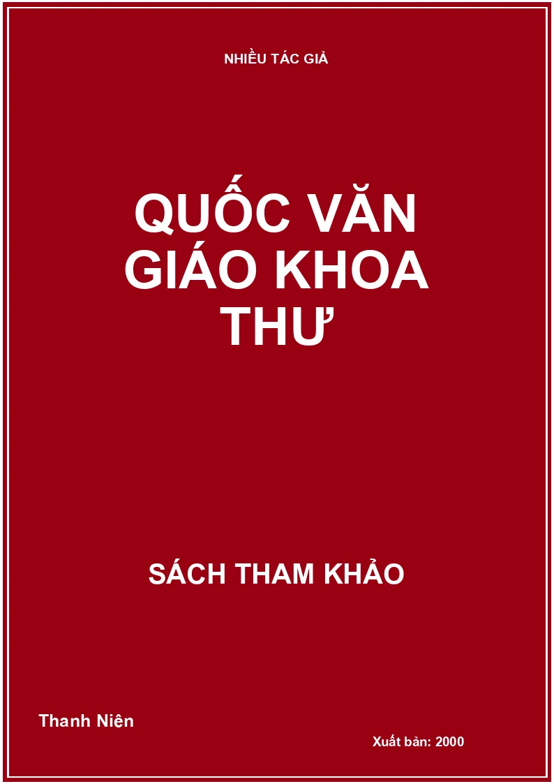 Quốc văn giáo khoa thư