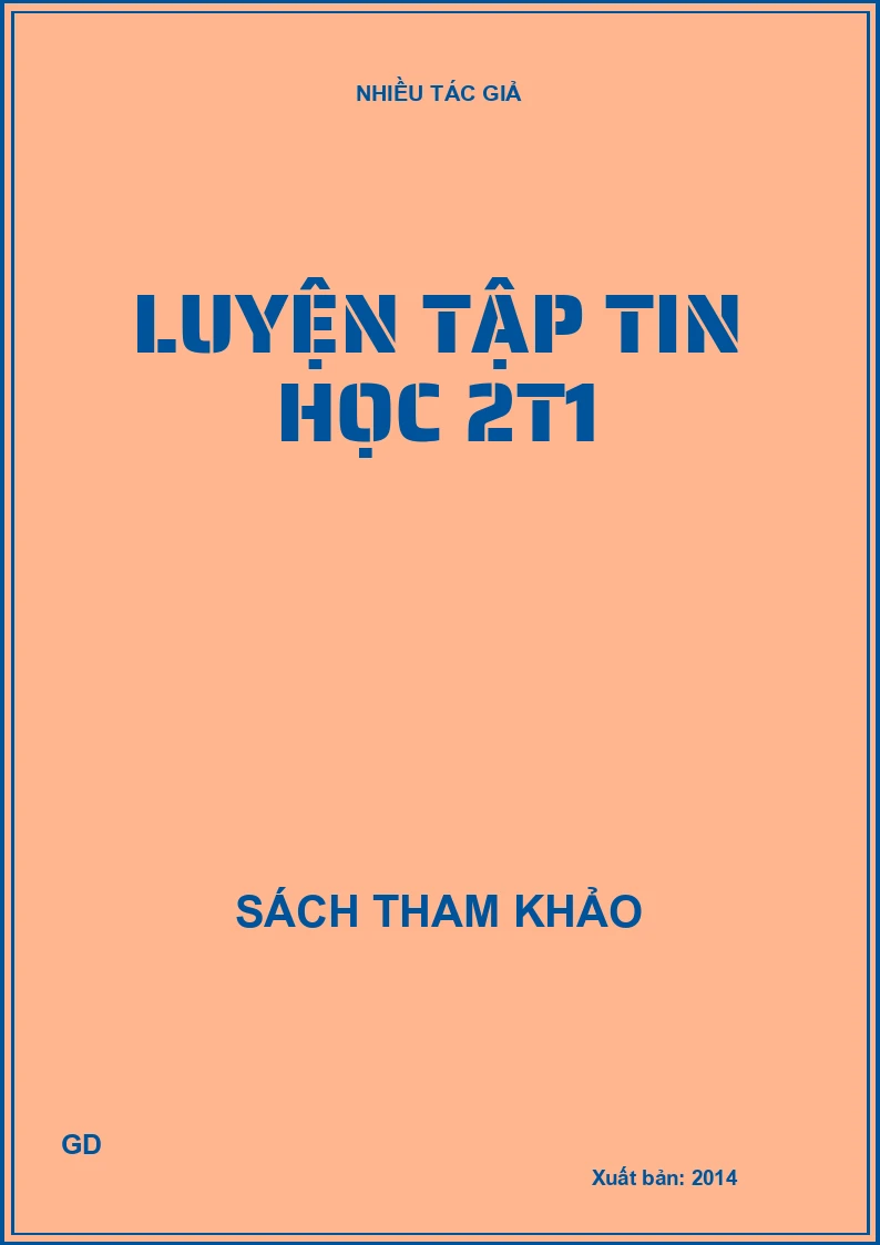 Luyện tập tin học 2t1