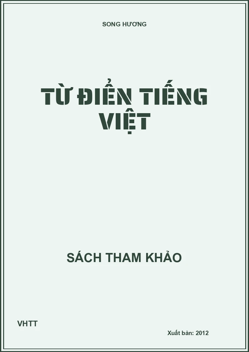 Từ điển Tiếng Việt