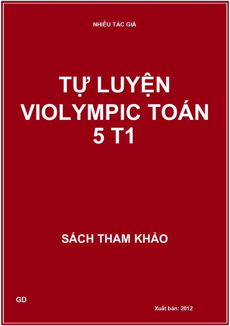 Tự luyện violympic Toán 5 T1