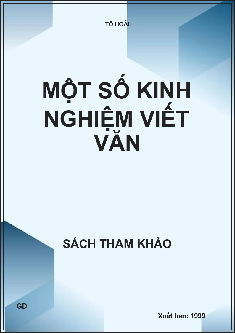 Một số kinh nghiệm viết văn