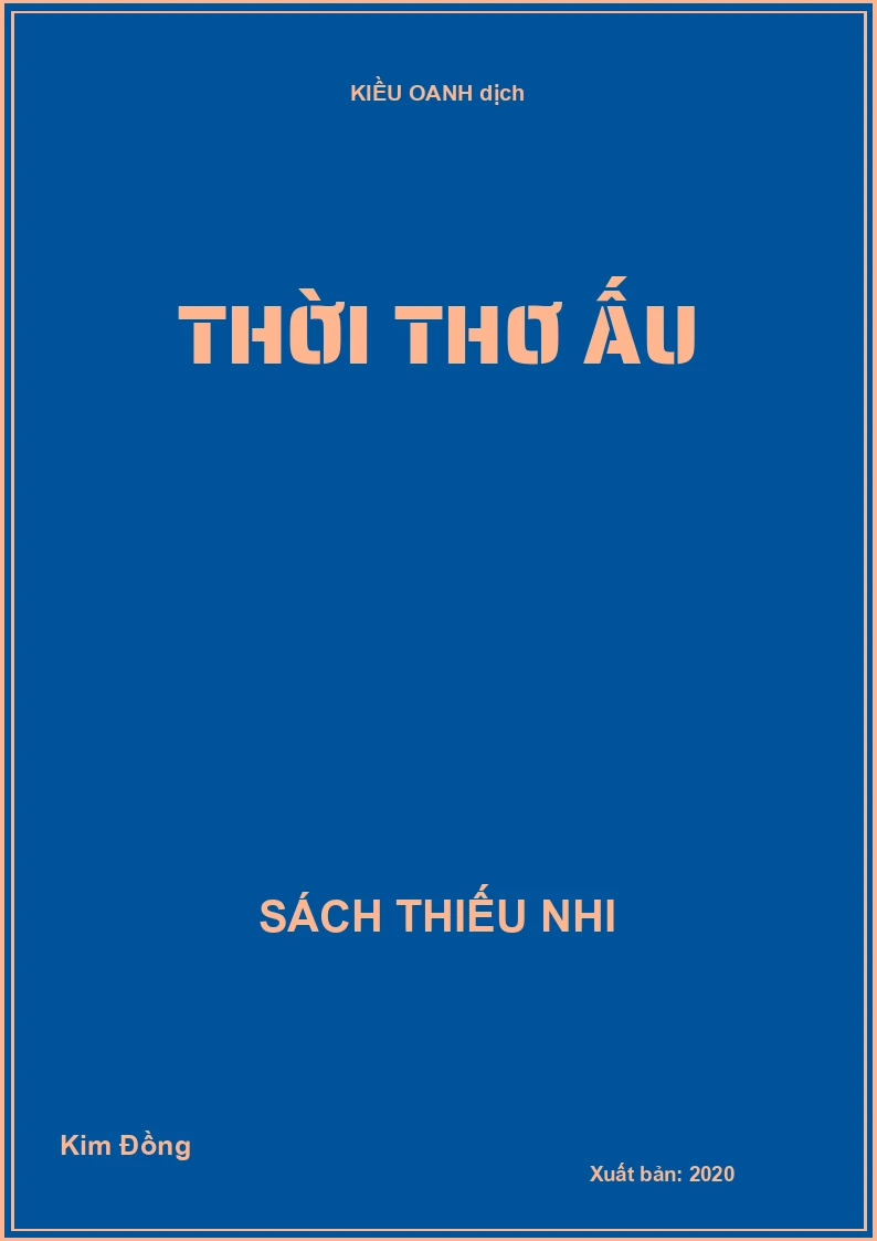 Thời thơ ấu
