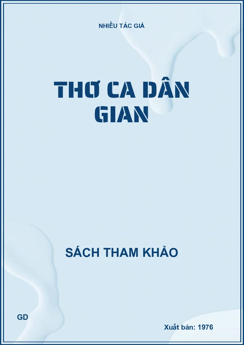 Thơ ca dân gian