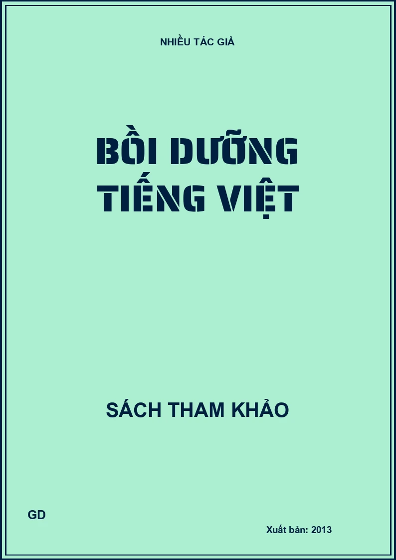 Bồi dưỡng Tiếng Việt