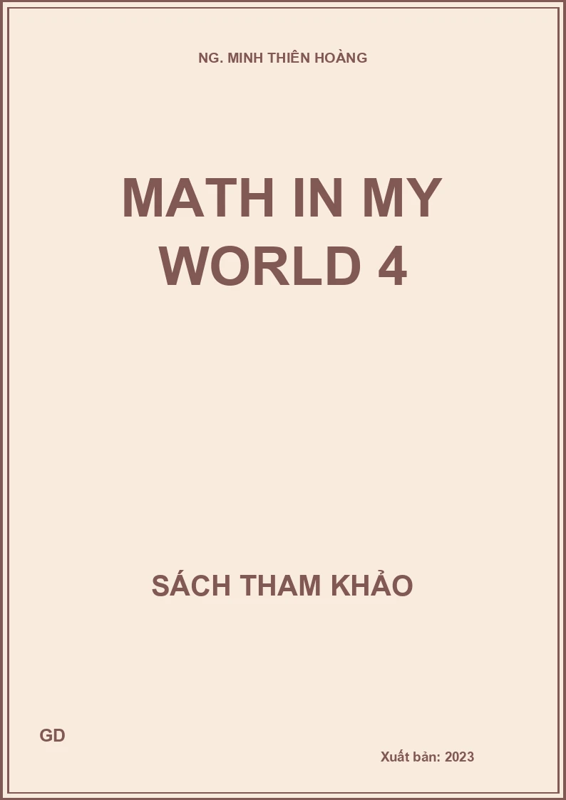 Math in My world 4