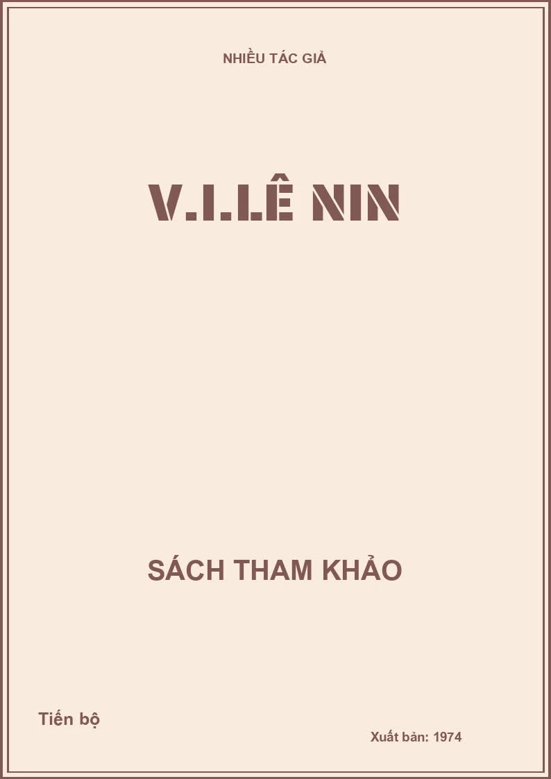 V.I.Lê Nin