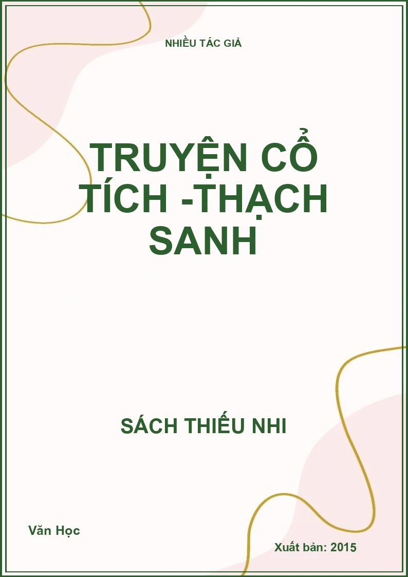 Truyện cổ tích -Thạch Sanh